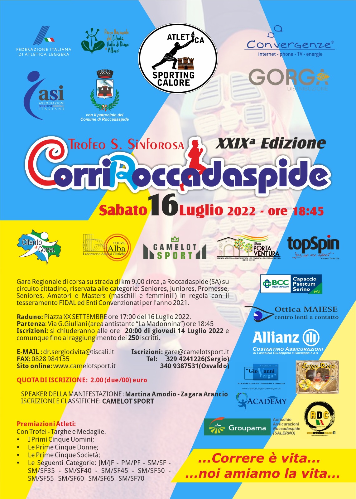 GARA PODISTICA Calendario Corse Podistiche In Campania GARA PODISTICA Calendario Corse Podistiche In Campania